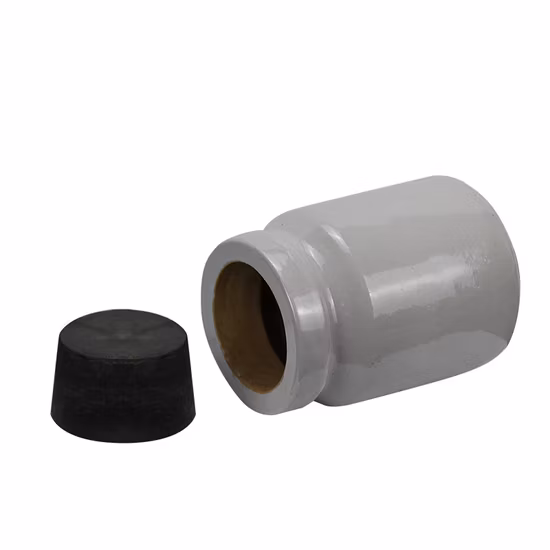 Hot Sale 180mm Handheld Rubber Hand Grinding Jar