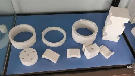 Bandeja de cerámica Engranaje circular Molino de bolas Tarro de crema Tarro de azulejos cerámicos de alúmina