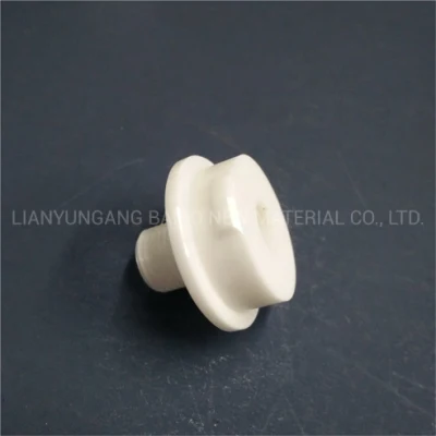 Special de cerámica industrial blanco modificado para requisitos particulares del tubo Zro2 de la circona